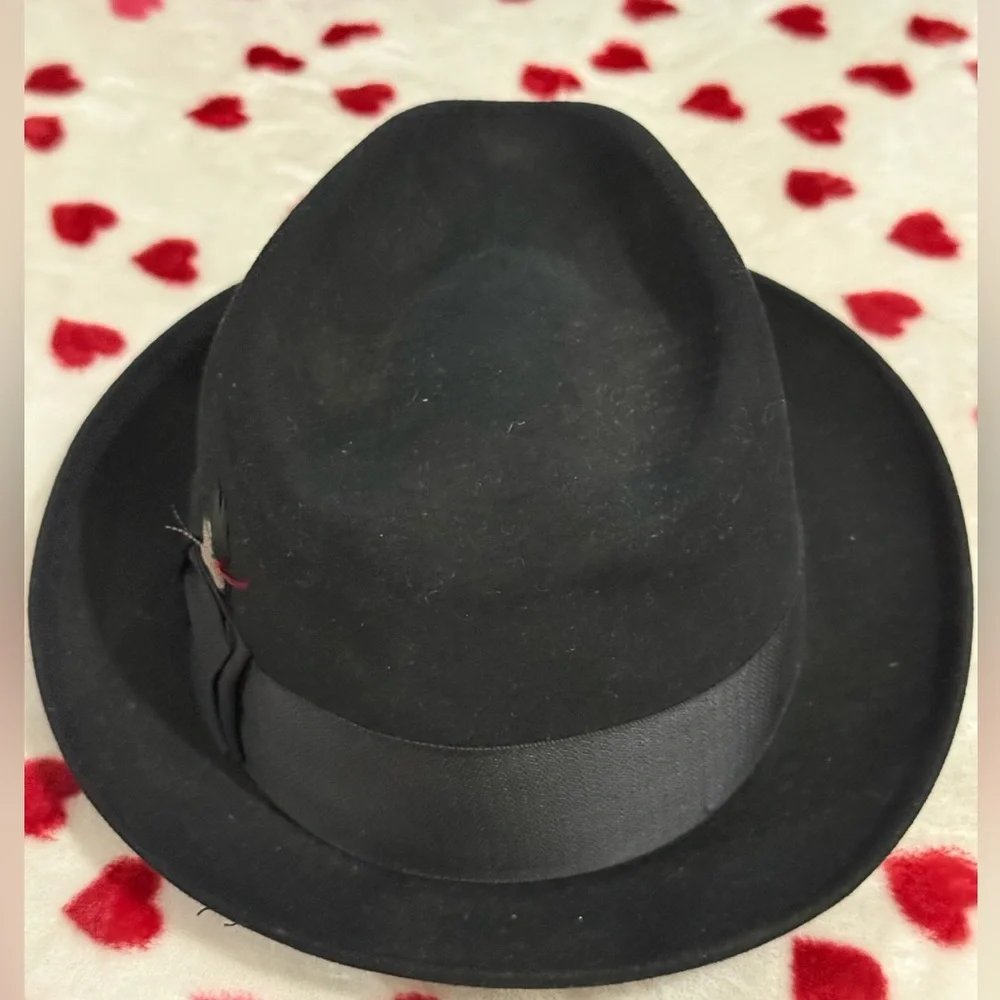 Jensen Clo Co Champ Field to Felf Authentic Fedora! Kasmir Finish Sz7 1/8